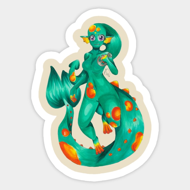 Siren Sticker by Malaina